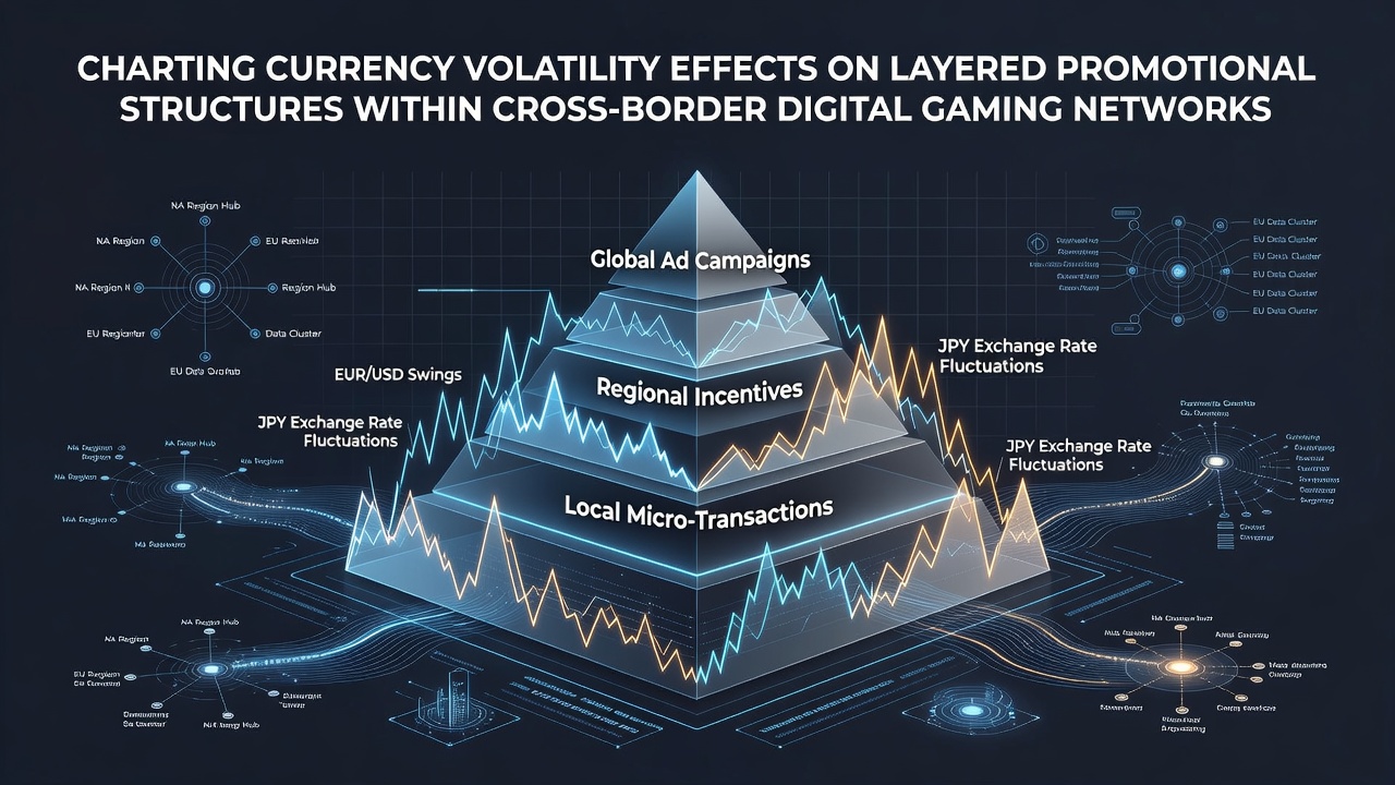 Detailed chart showing currency exchange rate fluctuations impacting layered bonus tiers in international gaming platforms