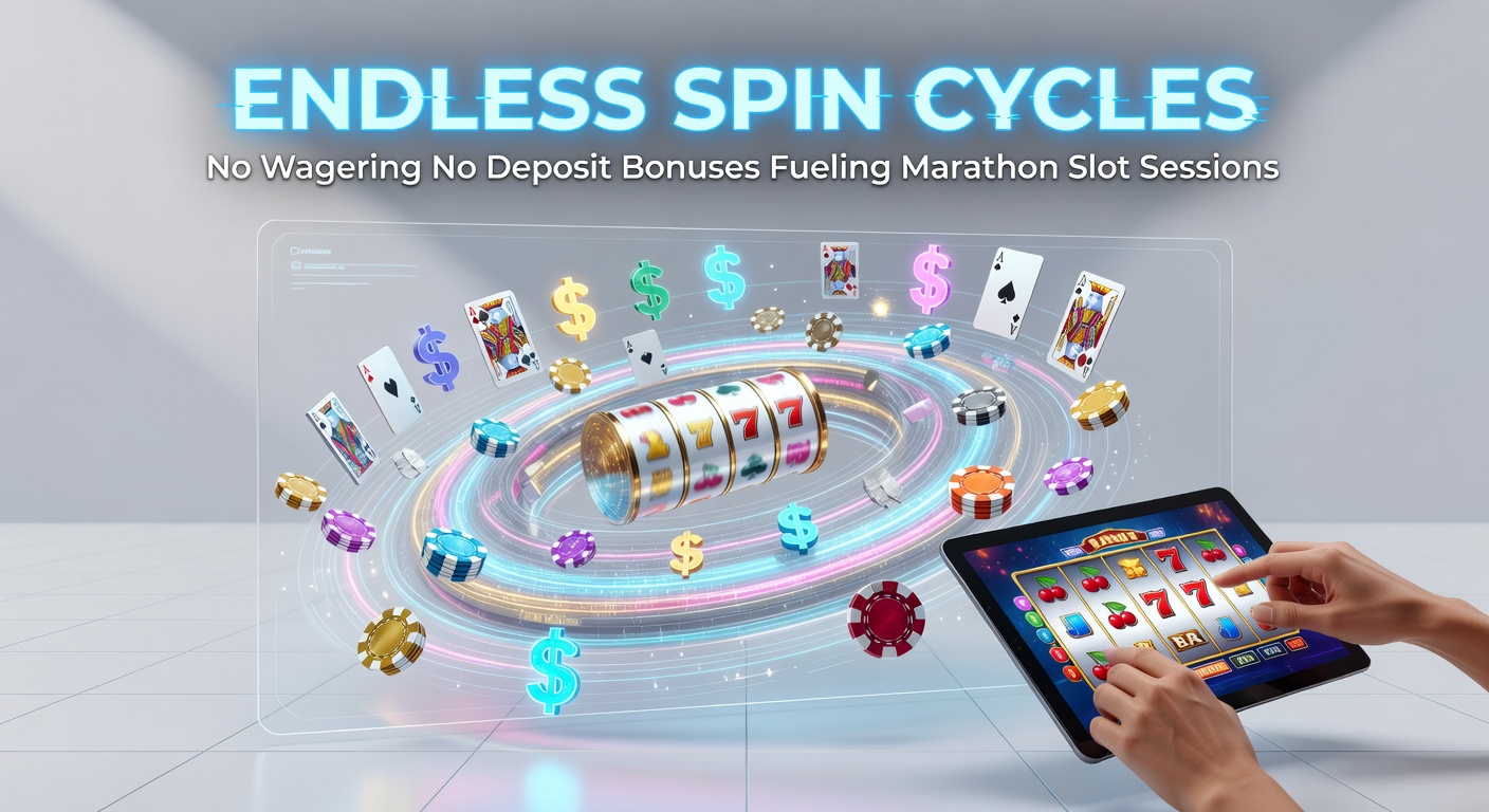 Vibrant slot machine reels spinning endlessly under colorful casino lights, symbolizing prolonged play sessions driven by bonus offers