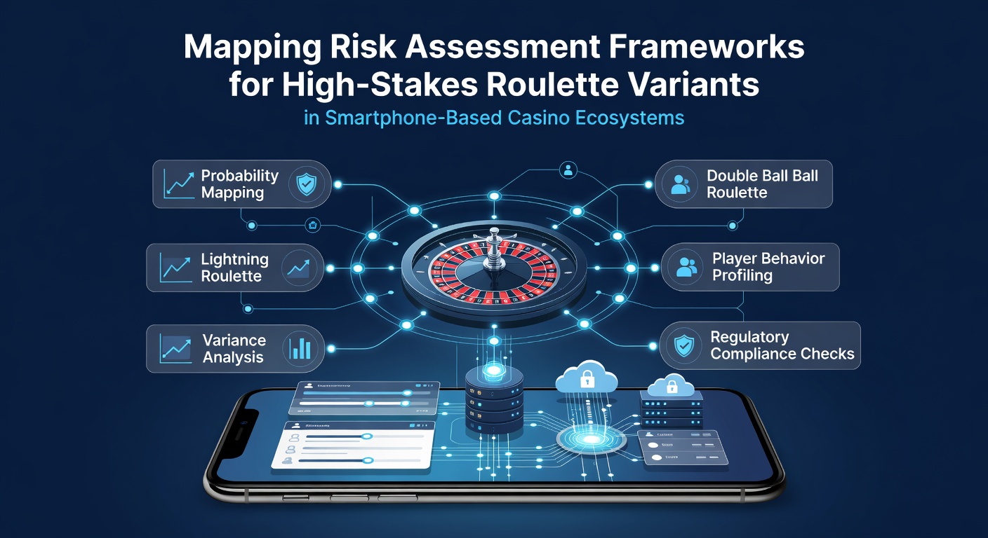 Data visualization dashboard showing risk heat maps overlaid on mobile roulette gameplay statistics
